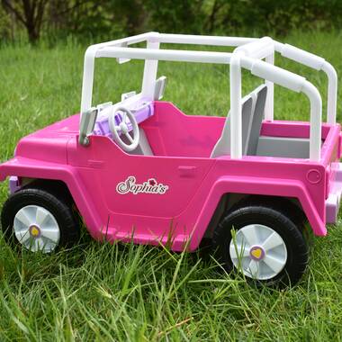 Barbie jeep deals for dolls